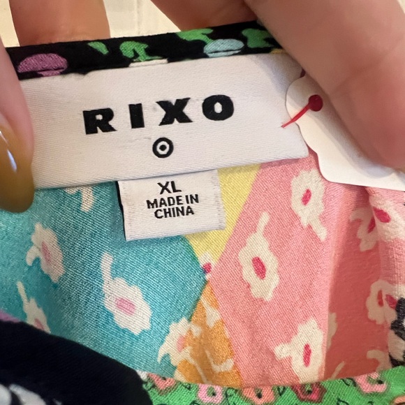 RIXO for Target Patchwork Floral Slip Dress - Size XL - Picture 4 of 6